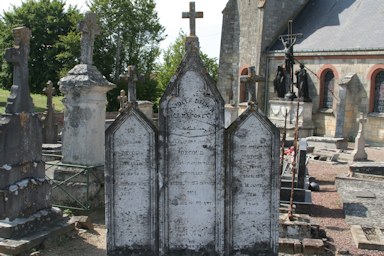 Association Comité Rotincia - Cimetière de la Villette à Rollot - Cliquer pour agrandir