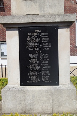 Association Comité Rotincia - Monument aux Morts de Rollot - Cliquer pour agrandir