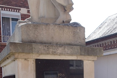 Association Comité Rotincia - Monument aux Morts de Rollot - Cliquer pour agrandir